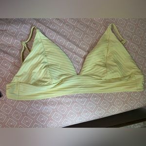 Yellow Bikini Top